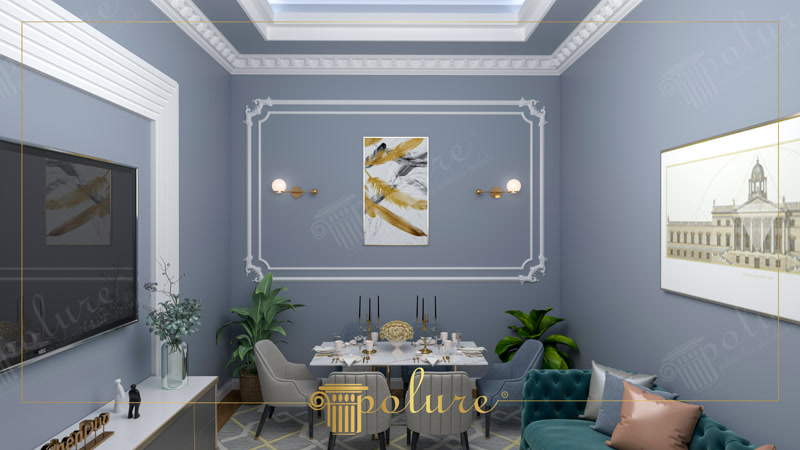 Decoratiuni Poliuretan Pentru Pereti Si Tavan Neoclasic