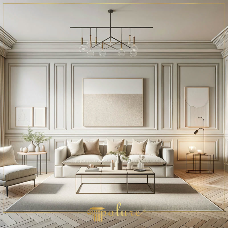 Decorarea Sufrageriei cu Baghete din Poliuretan Stil Clasic