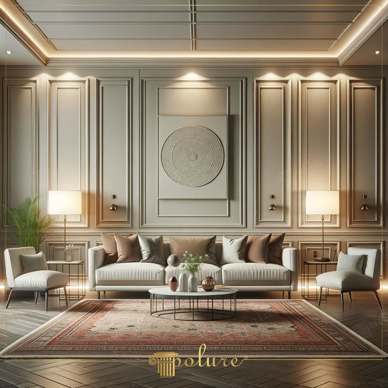 Profile Din Poliuretan Pentru Decorarea Peretelui Modern