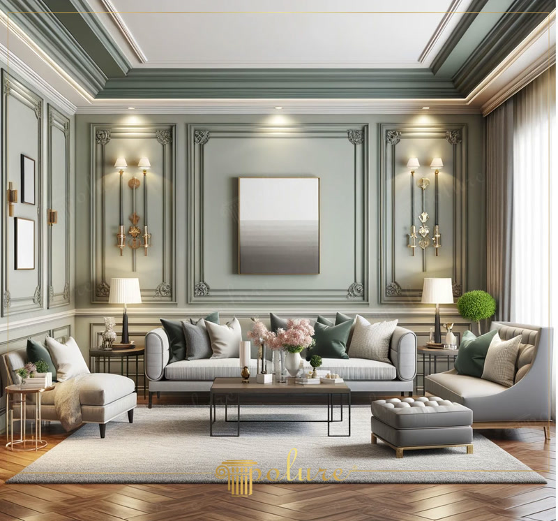 Baghete Din Poliuretan Pentru Decor Living Neoclasic