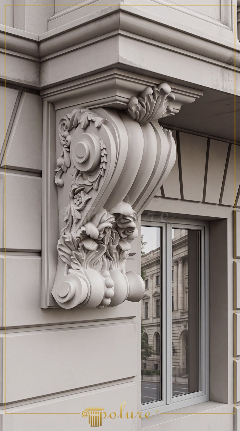 Consolă Poliuretan Exterior P6034 Model Clasic Sprijin