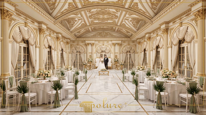 Poliuretan Decoratiuni Tavan si Coloane Sala Evenimente
