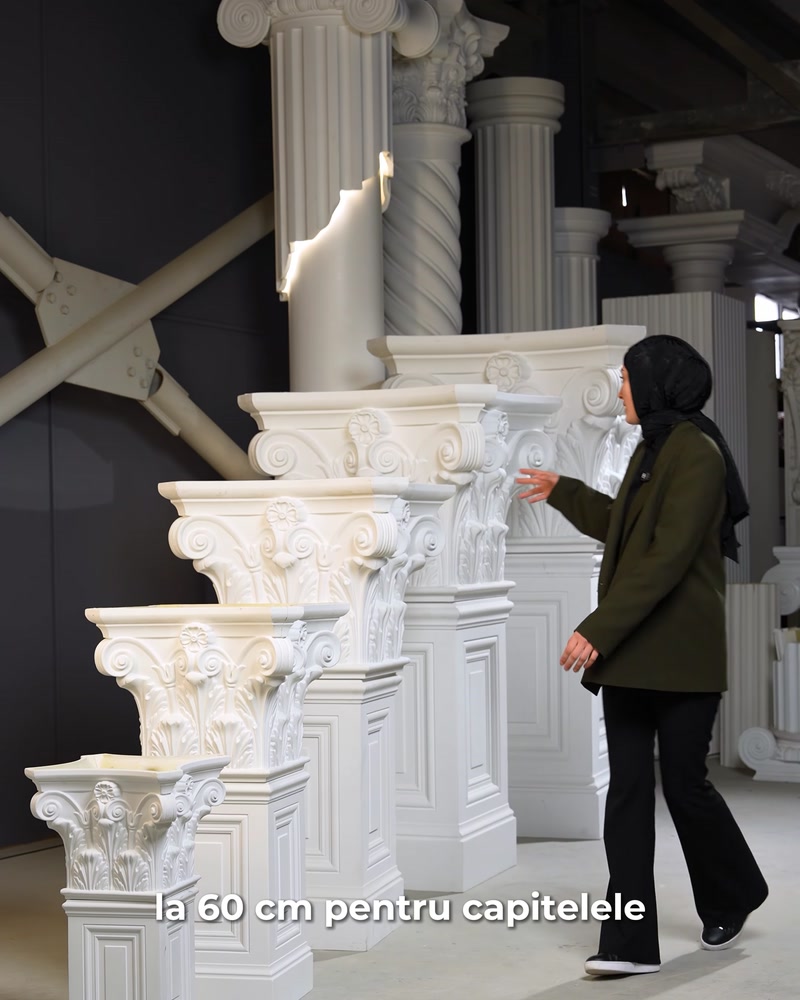 Capiteluri de Coloane Polure în Diverse Dimensiuni pentru Proiecte Spectaculoase
