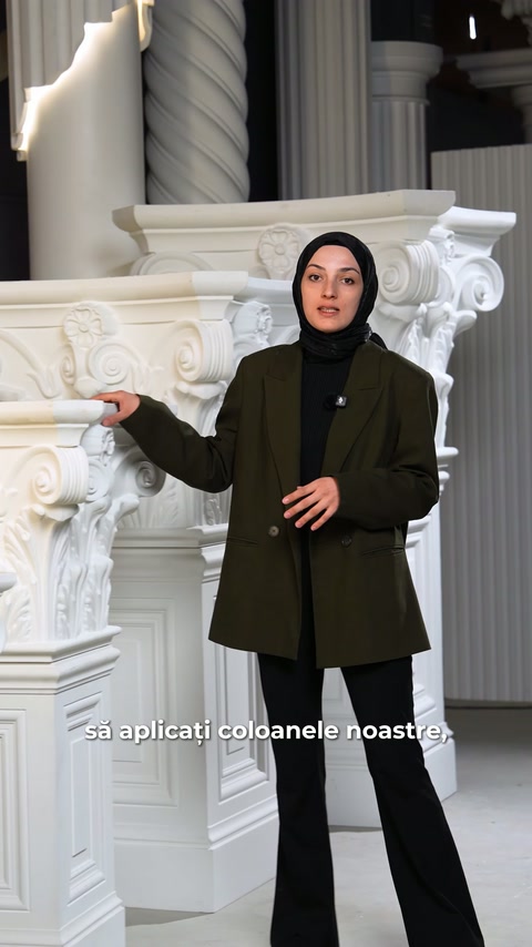 Capiteluri de coloane Polure în dimensiuni variate pentru proiecte spectaculoase