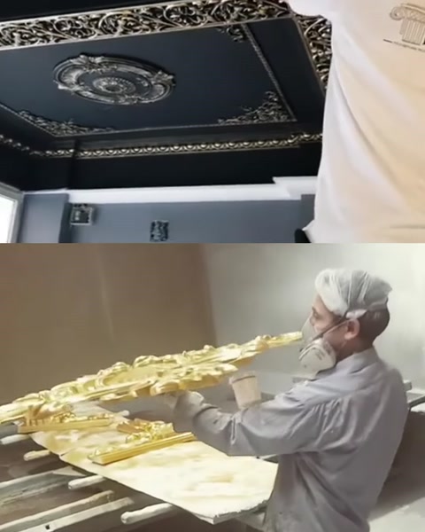 Vopsele Decorative Polure: Eleganța Aurului și Argintului pentru Interior și Exterior — 0:29