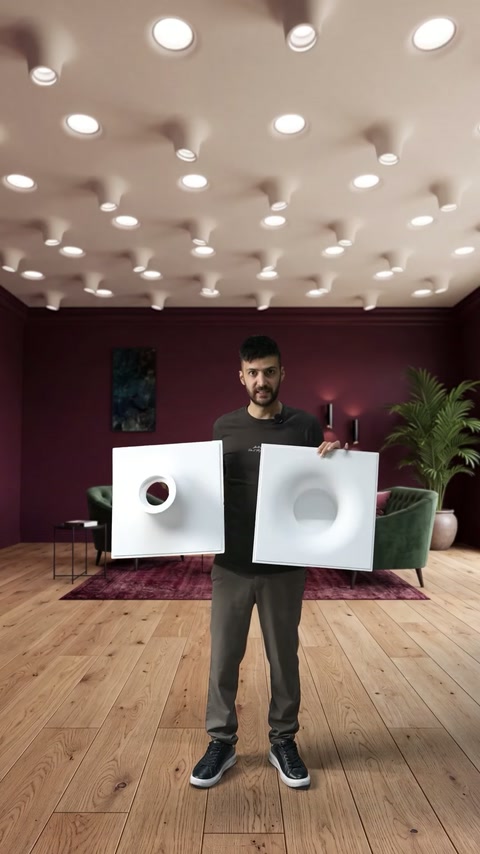 Design modern cu iluminat ambiental ascuns de calitate superioară