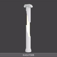Stâlp de Iluminat Decorativ din Poliuretan Ionic 38x47x300 cm