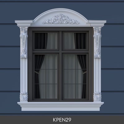 Ancadrament Poliuretan Kombi pentru Ferestre 26x208x233 cm