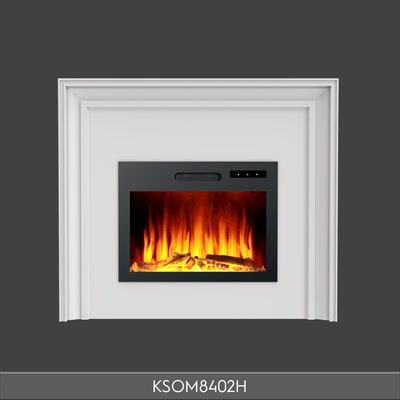 Mască Decorativă de Șemineu din Poliuretan 20x121x105 cm