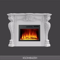 Cadru Șemineu Decorativ din Poliuretan 144x105 cm Clasic