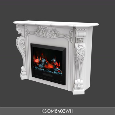 Cadru semineu decorativ din poliuretan 48x145x105 cm