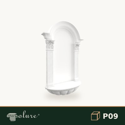 Nisa Decorativa din Poliuretan Clasica P09 25x68x107 cm