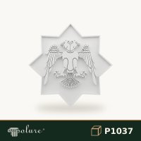 Panou Decorativ Relief 91x91 cm Poliuretan P1037