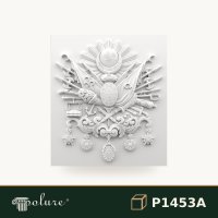 Panou Decorativ Poliuretan 82x73 cm Relief Emblemă Clasic
