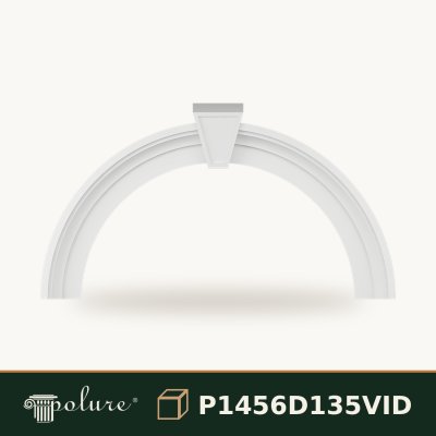 Arcada semicirculara din poliuretan 175x97 cm