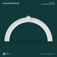 Arcada Semicirculara din Poliuretan cu Cheie de Bolta 200x105 cm