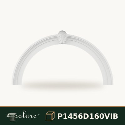 Arcada Semicirculara din Poliuretan cu Cheie de Bolta 200x105 cm