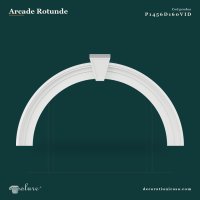 Arcada semicirculara din poliuretan 17x200x110 cm