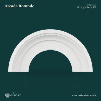 Arcada Curbata Rotunda din Poliuretan 14x84x42 cm