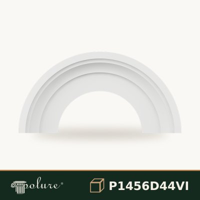Arcada Curbata Rotunda din Poliuretan 14x84x42 cm