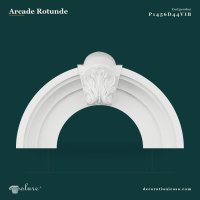 Arcada Curbata din Poliuretan pentru Usi si Treceri 21x84 cm