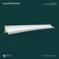Arc Boltuit din Poliuretan 14x174x28 cm pentru Usi si Ferestre