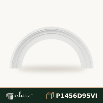 Arcada Rotunda Decorativa din Poliuretan 14x135 cm