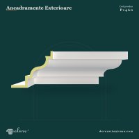 Ancadrament Decorativ Fațadă 54x48 cm din Poliuretan