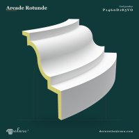 Arcada Curbata din Poliuretan 54x109 cm pentru Ancadramente