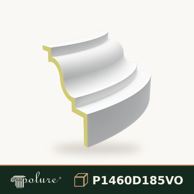 Arcada Curbata din Poliuretan 54x109 cm pentru Ancadramente