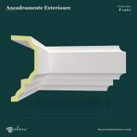 Ancadrament profil exterior din poliuretan 15x37 cm