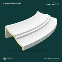 Arcada Decorativa Arcuit din Poliuretan 18x143x55 cm