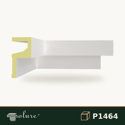 Ancadrament Neted din Poliuretan 10x20x240 cm