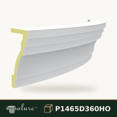Arcada Curbata din Poliuretan 29x156x30 cm pentru Treceri