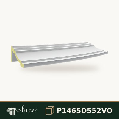 Arcada Curbata Poliuretan 13x119 cm pentru Usi si Ferestre