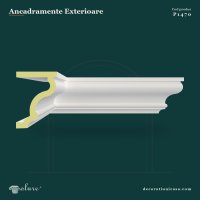 Ancadrament Poliuretan Decorativ 11x15 cm pentru Ferestre
