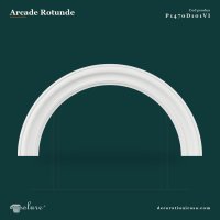 Arcada Semicirculara din Poliuretan 11x131x66 cm Decor