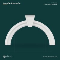 Arcada Rotunda din Poliuretan 17x131 cm Usi si Ferestre