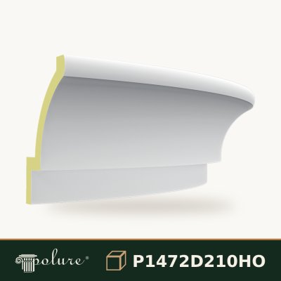 Arcada Circulara Curbata din Poliuretan 30x109x30 cm