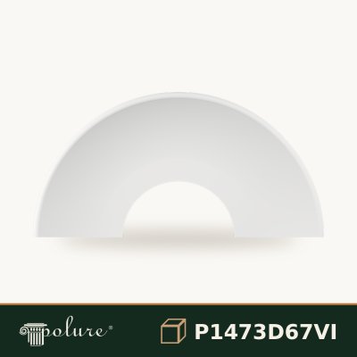 Arcada Semicirculara din Poliuretan 24x176x88 cm