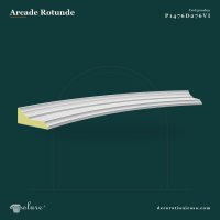 Arc Curbat Rotund din Poliuretan 8x125x31 cm