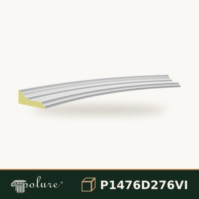 Arc Curbat Rotund din Poliuretan 8x125x31 cm