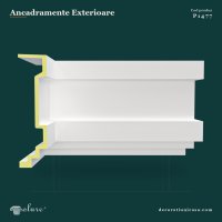Ancadrament din Poliuretan 18 cm Profil Decorativ Usi si Ferestre