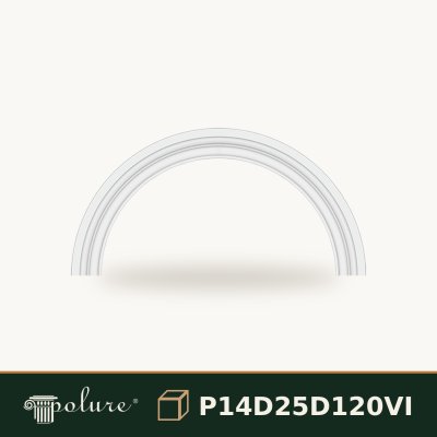 Arcada Semicirculara din Poliuretan 6x152x76 cm