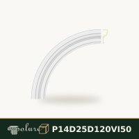 Arcadă Rotundă Decorativă din Poliuretan R60 76x76 cm