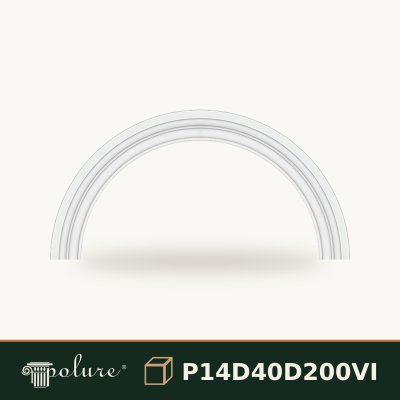 Arcada Semicirculara din Poliuretan 9x251x126 cm