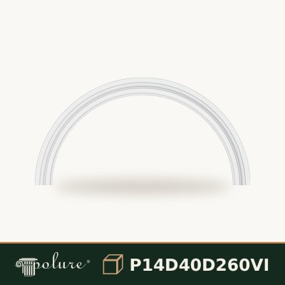 Arcada Semicirculara din Poliuretan 9x311x156 cm