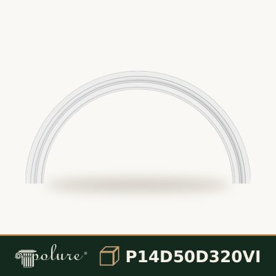 Arcada Decorativa Poliuretan 192x11 cm pentru Usi si Ferestre