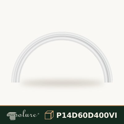 Arcada Semicirculara din Poliuretan 14x477x239 cm
