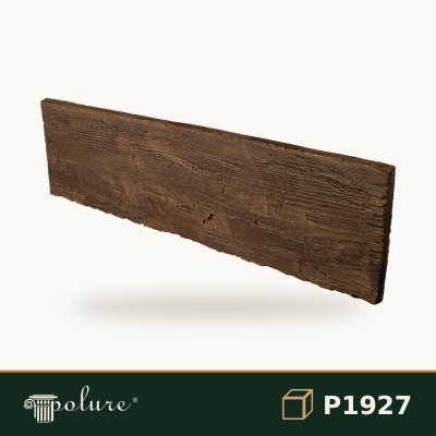 Panou Decorativ Barna Lemn Rustic 27x300 cm Poliuretan